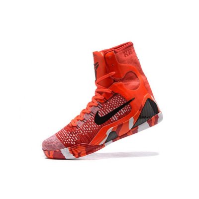 Nike Erkek Kobe 9 Elite Açık Kırmızı / Siyah Basketbol Ayakkabısı Türkiye - Q2M4FK2J